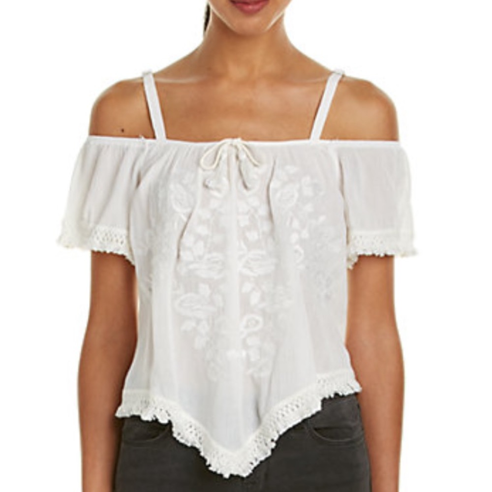 NWT Esley off-the-shoulder blouse